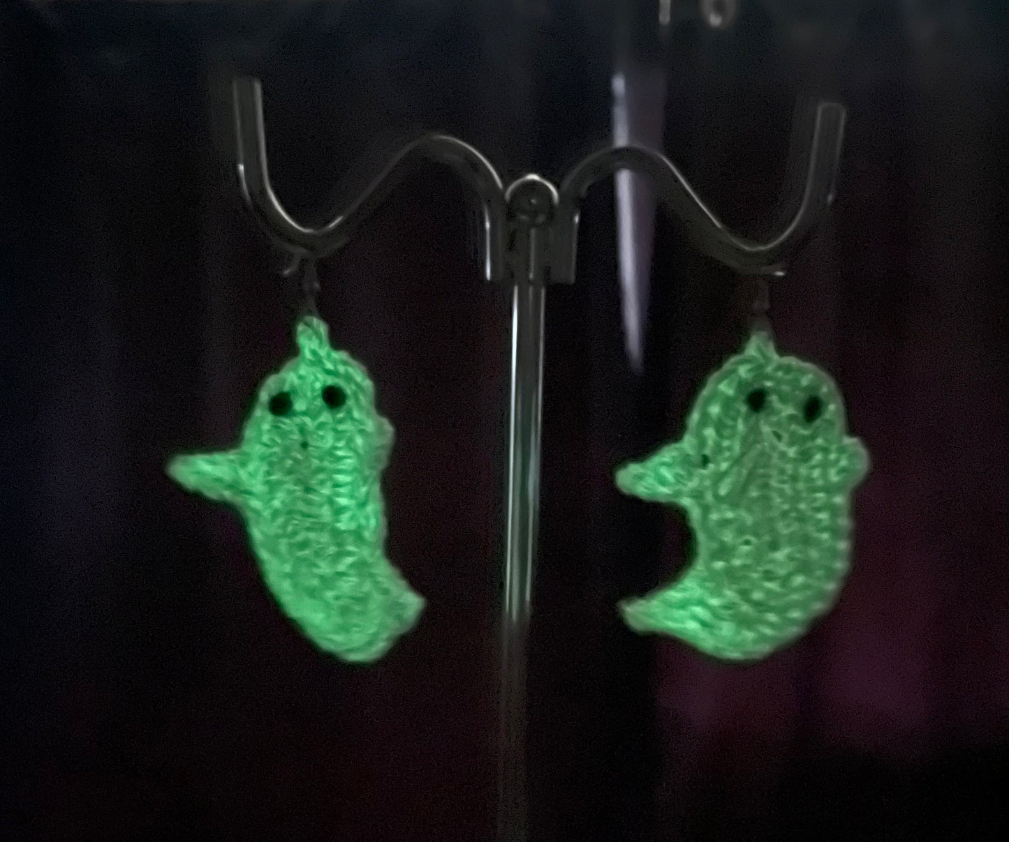 Earrings - Glow-in-the-Dark Ghost