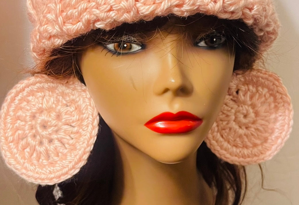 Earrings - Pink Hoops