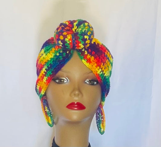 CrownNGlory Crochet Headwrap