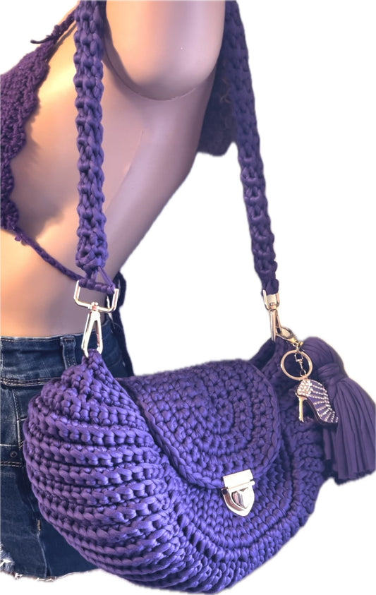 Handbag - Purple