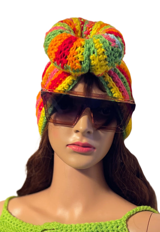 Crochet CrownNGlory Headwrap